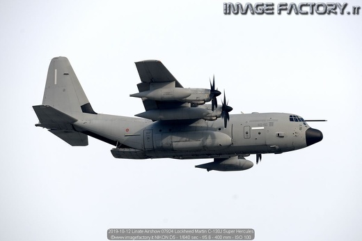 2019-10-12 Linate Airshow 07924 Lockheed Martin C-130J Super Hercules